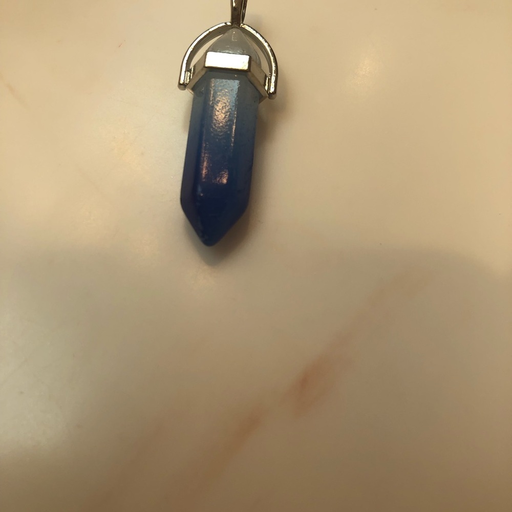 1pc Natural Quartz Crystal Stone Point Chakra Healing Gemstone Pendants Jewelry - Picture 11 of 14